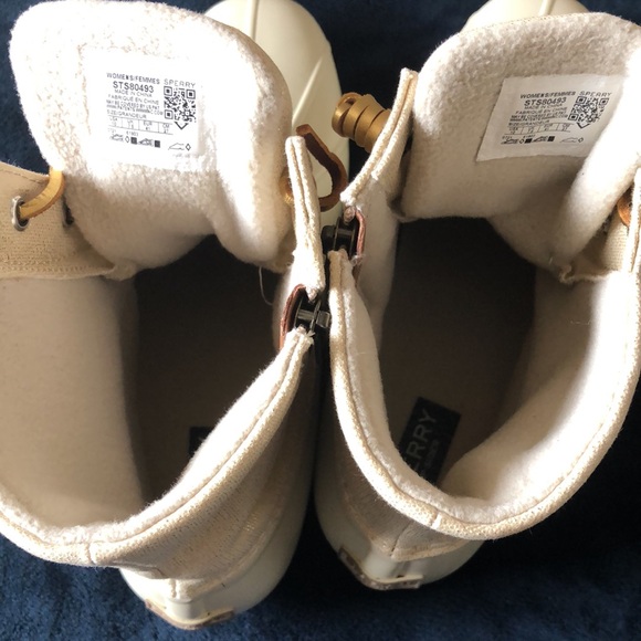 Saltwater canvas oat/gold Sperry - Picture 10 of 10